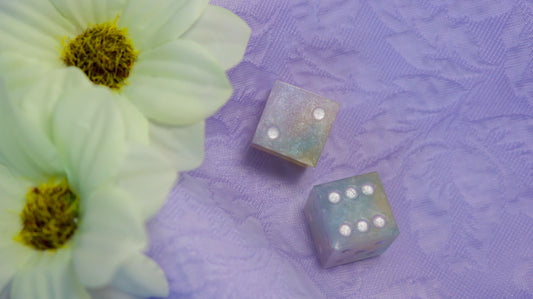 Rainbow Drops - 2d6 Dice Set